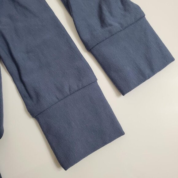 Kiya Tomlin Womens Athleisure Hooded Dress Small Long Sleeve Blue Pocket… - Picture 10 of 14